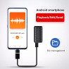 Enregistreur vocal 500H Dictaphone Numérique Longue durée 256Go| Maroc