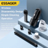 ESSAGER Aspirateur Portable sans Fil, Rechargeable 4000mAh