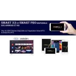 Abonnement IP-TV Smart X2 12 Mois - Code SMART X2 VIP 1ans au Maroc