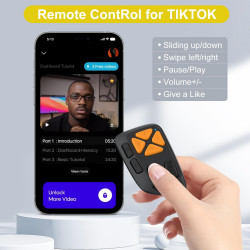 Télécommande Bluetooth TikTok - déclencheur à distance intelligent