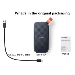 SANDISK Disque Dur externe SSD Portable 1TB/To vitesse Rapide au Maroc