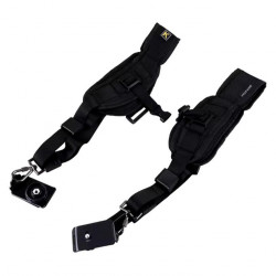 Gillet DOUBLE STRAP à Double Ceinture pour double appareil photo